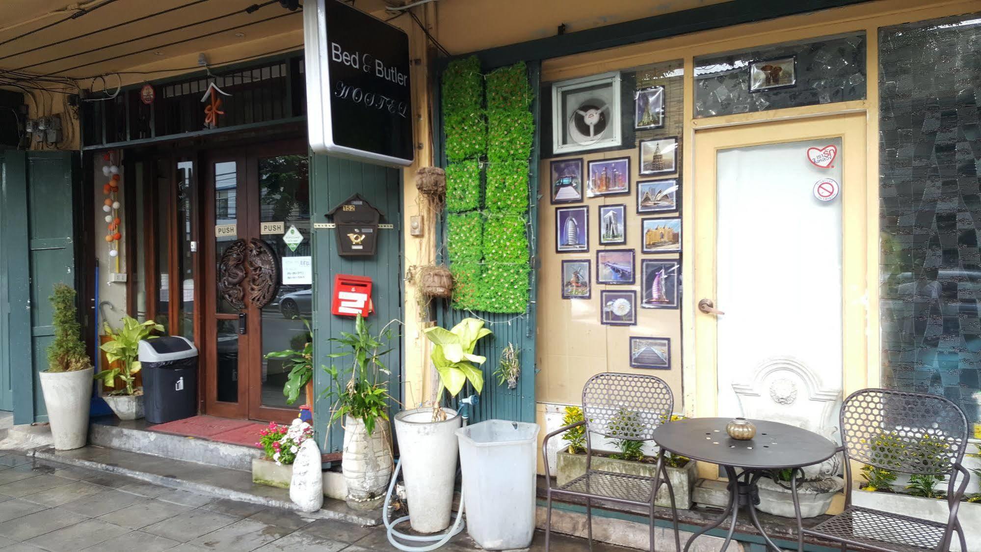 Bed And Butler Hostel Bangkok Exteriér fotografie